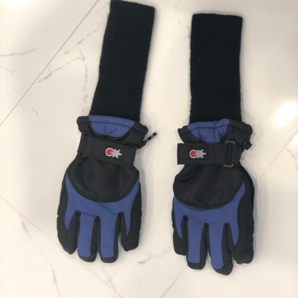 Skiing gloves child unisex size L.